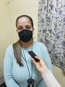 Dra. Janisse Martínez, Jefa de Laboratorio de la 4ta Región Sanitaria